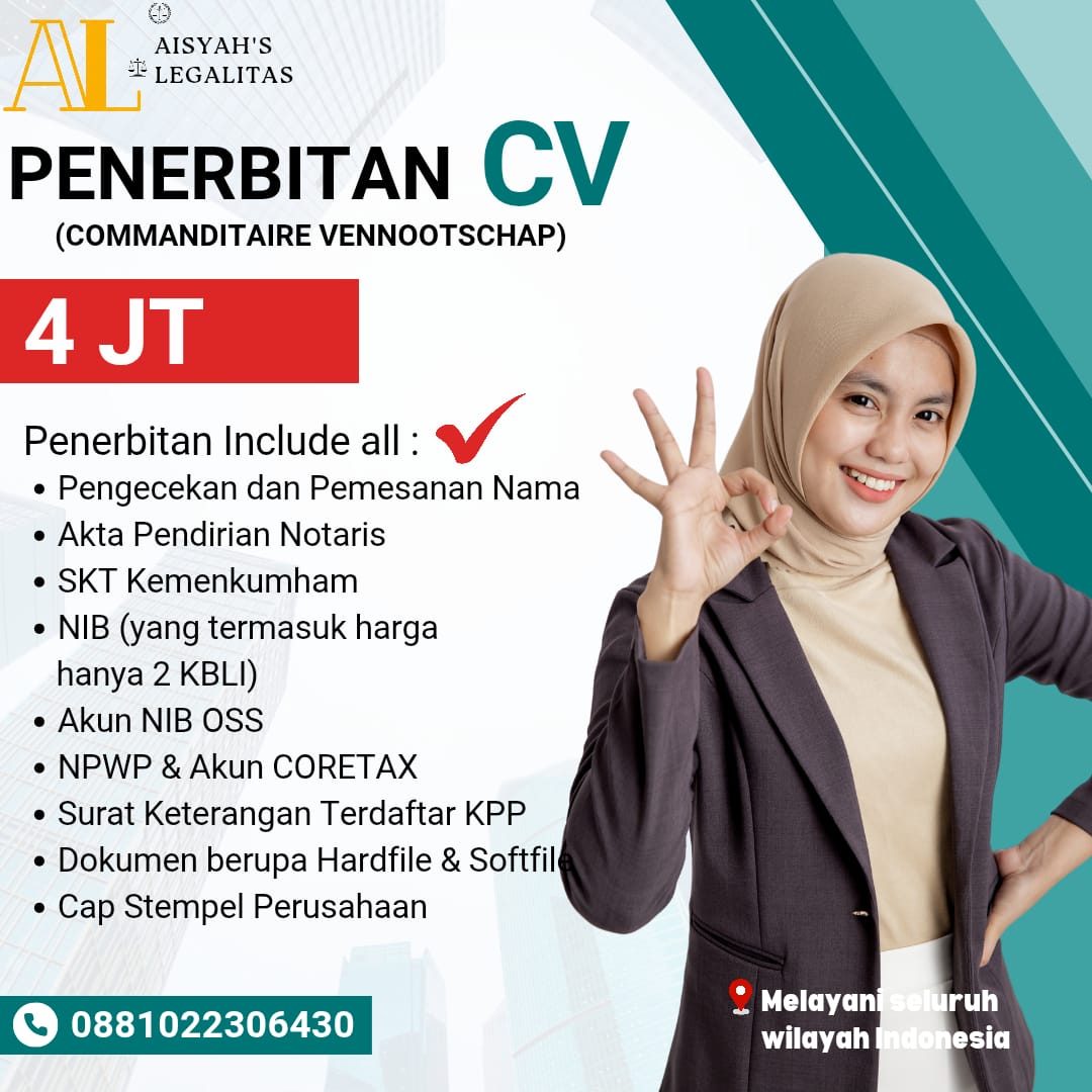 Legalitas CV untuk Usaha yang Lebih Profesional