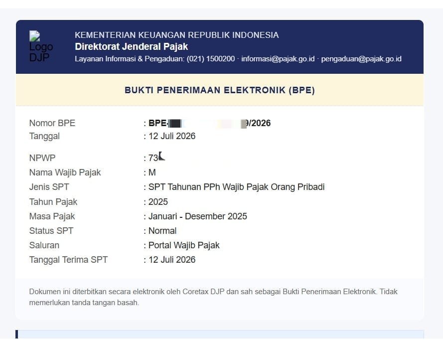 Pentingnya Pelaporan SPT Tahunan bagi Wajib Pajak Orang Pribadi